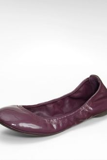 Tory Burch Patent Eddie Ballet Flat - Lyst