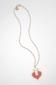Tory Burch Lotus Shield Necklace - Lyst