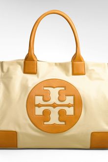 Tory Burch Nylon Logo Ella Tote - Lyst