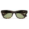Yves Saint Laurent Square Framed Tortoiseshell Sunglasses in Brown for Men - Lyst