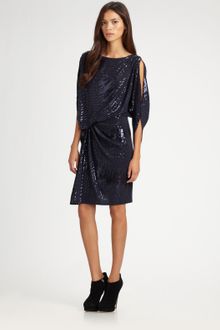 David Meister Sequined Dress - Lyst