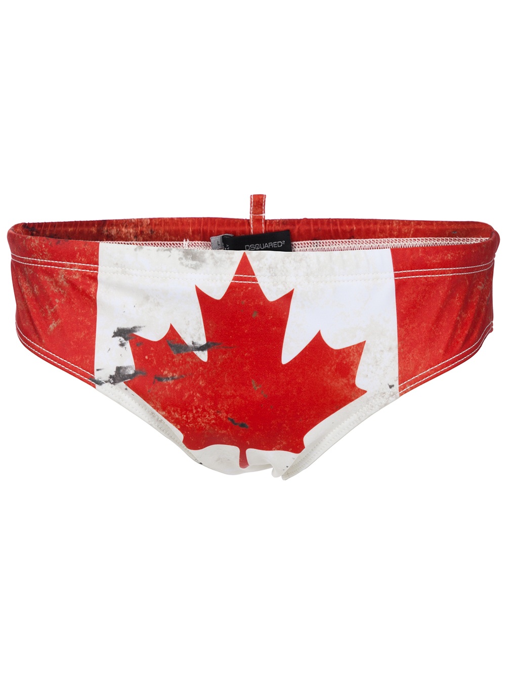 Dsquared² Canadian Flag Swimming Trunks in Red for Men Lyst