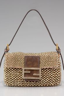 Fendi Beaded Baguette - Lyst