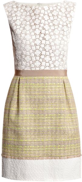  Bi-pattern Dress 