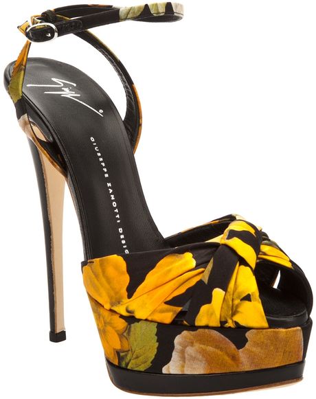 Giuseppe Zanotti Floral Shoe in Floral - Lyst