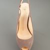 Giuseppe Zanotti Peep Toe Sandal in Beige (grey) - Lyst