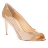 Giuseppe Zanotti Peep Toe Pump in Beige (nude) - Lyst