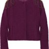 M Missoni Cropped Woolblend Bouclé Jacket in Purple - Lyst