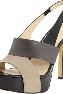 Nine West Womens Fairgame Open Toe Pump - Lyst