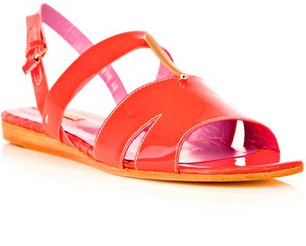 Opening Ceremony Fluorescent Patent Sandals - Lyst