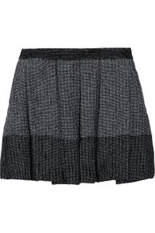 Proenza Schouler Baja Pleated Tweed Skirt - Lyst
