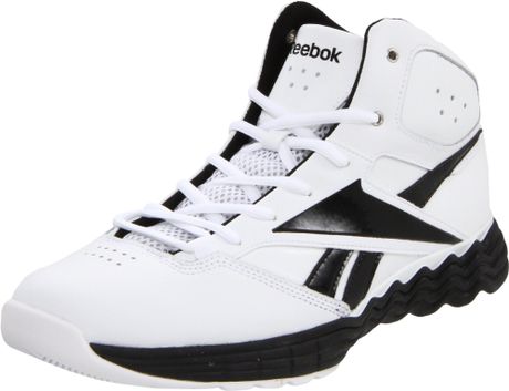 black and white reebok basketball shoes