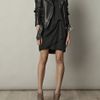 Acne Mape Leather Jacket in Black - Lyst