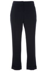 Alexander McQueen Cropped Cigarette Trouser
