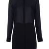 T By Alexander Wang Shirt Dress in Black - Lyst