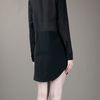 T By Alexander Wang Shirt Dress in Black - Lyst