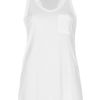 Alexander Wang Vest Top in White - Lyst
