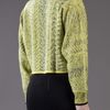 Alexander Wang Geometric Jacquard Shrug in Yellow - Lyst
