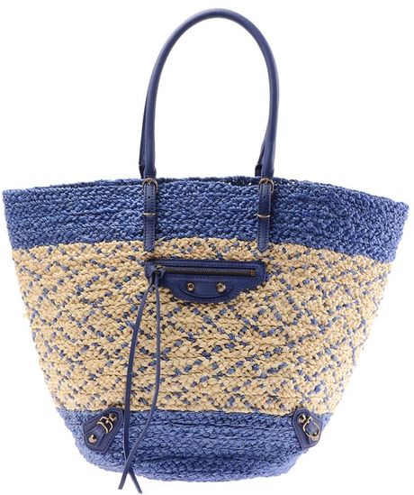 balenciaga raffia
