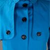 Burberry Trench Coat in Blue - Lyst