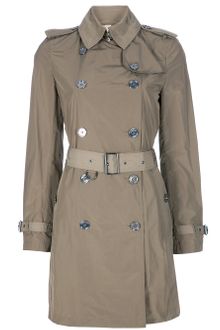 Burberry Brit Trench Coat - Lyst