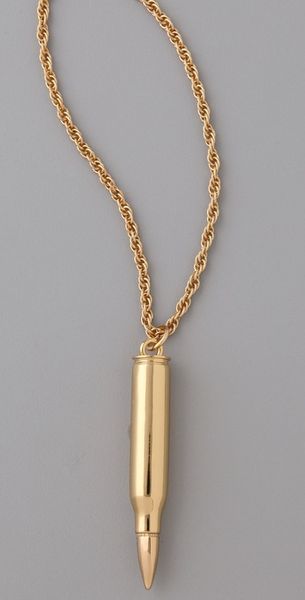 CC Skye Revolver Pendant Necklace - Lyst