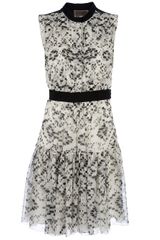 Giambattista Valli Patterned Silk Dress