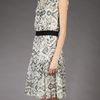Giambattista Valli Patterned Silk Dress in Black (white) - Lyst