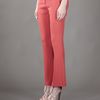 Jo No Fui Flared Trousers in Pink (red) - Lyst