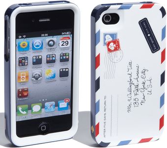 Kate Spade Airmail Iphone 4 & 4s Case - Lyst