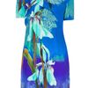 Matthew Williamson Twisted Shift Dress in Blue (cobalt) - Lyst