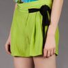 Matthew Williamson Belt Tie Shorts in Green - Lyst