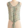 Modcloth Owl Time Favorite Top in Green (navy) - Lyst