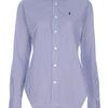 Ralph Lauren Blue Label Fitted Cotton Shirt in Purple - Lyst