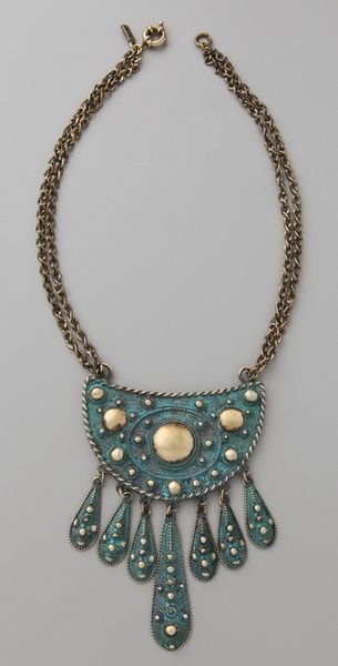 Vanessa Mooney Cleodora Short Necklace - Lyst