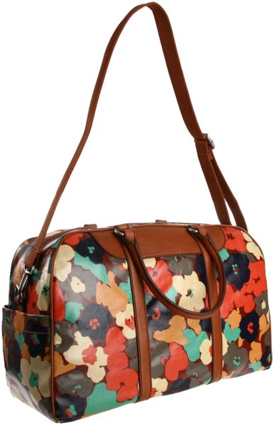 Fossil Womens Key Per Duffle Duffle Bag in Multicolor (floral) | Lyst