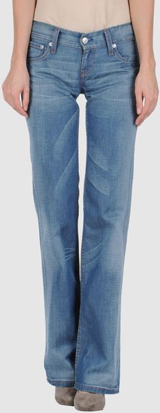 Levi's Denim Trousers - Lyst