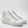 Alexander Mcqueen Alexander Mcqueen Mens Leather High Top Sneaker in White for Men - Lyst