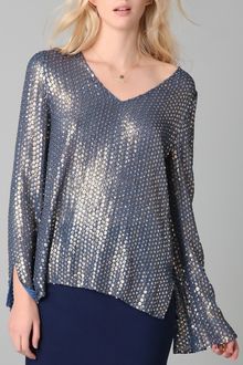 Dallin Chase Kyros Embroidered Top - Lyst