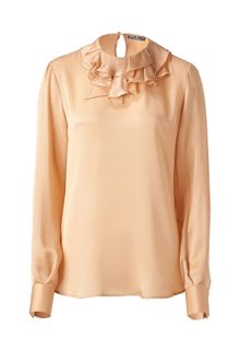 Ferragamo  Silk Top - Lyst