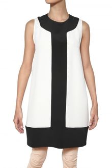 Gianluca Capannolo Two Tone Silk Crepe Dress - Lyst