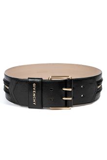 Givenchy Black Wide Belt with Zip Detailing - Lyst