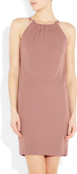 Gucci StretchCrepe Dress in Pink (rose) - Lyst