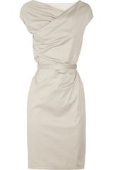 Jil Sander Tailored Stretch-cotton Dress