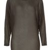 L'agence Olive Dolman Sleeve TShirt in Gray (olive) - Lyst