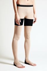 Maison Martin Margiela Womens Defile Stripe Leggings