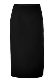 Michael Kors Black Wool Pencil Skirt - Lyst