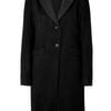 Rag & Bone Black Wool Coat in Black - Lyst