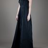 Acne Lillian Long Dress in Black - Lyst