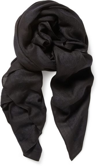 Alexander McQueen Skullemblem Woolblend Scarf - Lyst